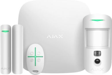 Ajax ALARM SECURITY STARTERKIT CAM/WHITE 20293 AJAX 20293 | Elektrika.lv