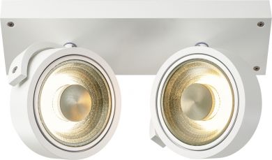 SLV KALU 2 QPAR ceiling light, matt white, 2x ES111, max. 2x 75W 147311 | Elektrika.lv