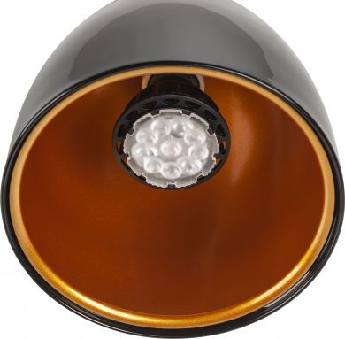 SLV Прожектор PARA CONE 25W GU10 1-фазный IP20, черный 1002873 | Elektrika.lv