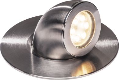 SLV GIMBLE OUT 150 LED Recessed floor luminaire, stainless steel 316, 3000K, 36°, IP67 1000384 | Elektrika.lv