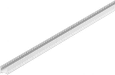 SLV GRAZIA 10 standard surface mounted profile in 2m length for installing LED strips up to 10mm wide. The profile is available in black, white and anodised aluminium, and can be combined with various covers and matching end caps. 1000464 | Elektrika.lv