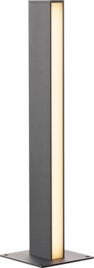 SLV H-POL, pathway and floor stand, double-headed, LED, 3000K, anthracite, L/W/H 16.5/16.5/66 cm 232185 | Elektrika.lv
