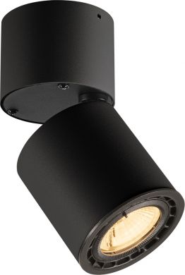 SLV SUPROS 78, ceiling light, LED, 3000K, round, black , 60° lens 116330 | Elektrika.lv