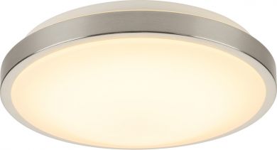 SLV MARONA LED, ceiling light, round, 3000k, brushed a luminium 155156 | Elektrika.lv