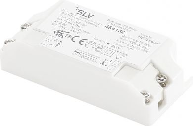 SLV Dimmable LED driver with 700mA constant current to connect between 6W and 10.5W max. LED connection must be made with series circuits. 464142 | Elektrika.lv