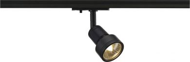 SLV PURI lamp head, black, GU10, max. 50W, incl. 1-cir cuit adapter 143390 | Elektrika.lv