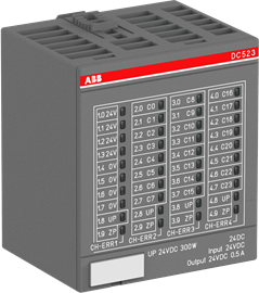 ABB Ievadizvades modulis В/В, S500, 24DC, DC523 1SAP240500R0001 | Elektrika.lv