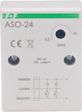 F&F Staircase automatic switch, 42V, 10A, with cable connection, ASO-42 ASO-42 | Elektrika.lv