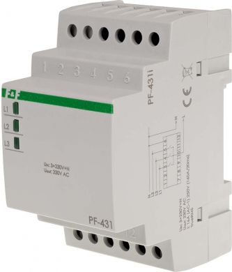 F&F Automatic phase switch 16A(160A/20ms), 3x400V+N PF-431I | Elektrika.lv