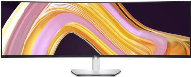 Dell LCD Monitor DELL U4924DW 49" Curved Panel IPS 5120x1440 32:9 60Hz Matte 8 ms Speakers Swivel Pivot Height adjustable Tilt Colour Black / Silver 210-BGTX 210-BGTX | Elektrika.lv