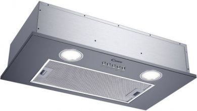 Candy Candy | Hood | CBG625/1X | Canopy | Energy efficiency class C | Width 52 cm | 207 m&sup3;/h | Mechanical | LED | Stainless Steel CBG625/1X