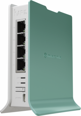 MikroTik MikroTik hAP ax lite Router | hAP ax lite Router | L41G-2axD | 802.11ax | 574 Mbit/s | Ethernet LAN (RJ-45) ports 4 | Mesh Support No | MU-MiMO No | No mobile broadband | Antenna type Internal L41G-2AXD