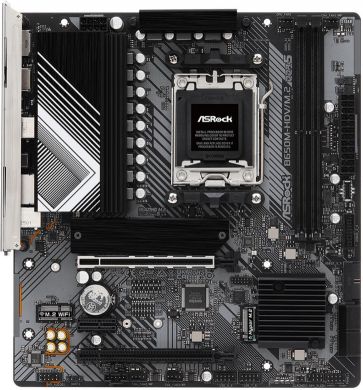 Asrock Mainboard ASROCK AMD B650 SAM5 Micro-ATX Memory DDR5 Memory slots 2 1xPCI-Express 4.0 1x 2xPCI-Express 4.0 16x 1xM.2 1xHDMI 1xDisplayPort 1xAudio-In 1xAudio-Out 1xMicrophone 4xUSB 2.0 2xUSB 3.2 1xUSB-C 1xRJ45 B650M-HDV/M.2 B650M-HDV/M.2 | Elektrika.lv
