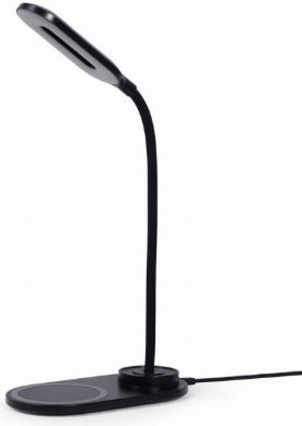 Gembird MOBILE CHARGER WRL DESK LAMP/BLACK TA-WPC10-LED-01 GEMBIRD TA-WPC10-LED-01 | Elektrika.lv