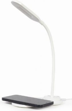 Gembird MOBILE CHARGER WRL DESK LAMP/WHT TA-WPC10-LED-01-W GEMBIRD TA-WPC10-LED-01-W | Elektrika.lv