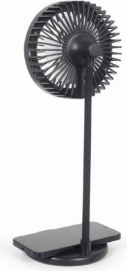 Gembird MOBILE CHARGER WRL FAN&LAMP/TA-WPC10-LEDFAN-01 GEMBIRD TA-WPC10-LEDFAN-01 | Elektrika.lv