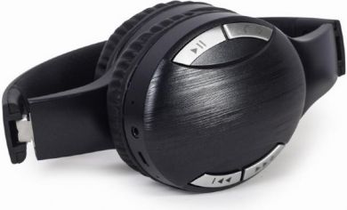 Gembird HEADSET BLUETOOTH V5.0/BLACK BTHS-01-BK GEMBIRD BTHS-01-BK | Elektrika.lv