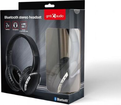 Gembird HEADSET BLUETOOTH V5.0/BLACK BTHS-01-BK GEMBIRD BTHS-01-BK | Elektrika.lv
