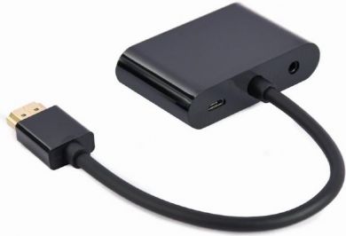 Gembird I/O ADAPTER HDMI TO HDMI/VGA/A-HDMIM-HDMIFVGAF-01 GEMBIRD A-HDMIM-HDMIFVGAF-01 | Elektrika.lv