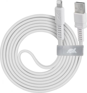 Rivacase CABLE USB-A TO LIGHTNING 1.2M/WHITE PS6008 RIVACASE PS6008WHITE | Elektrika.lv