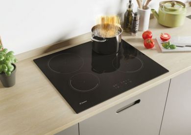 Candy Candy | CI642CTT/E1 | Hob | Induction | Number of burners/cooking zones 4 | Touch | Timer | Black CI642CTT/E1