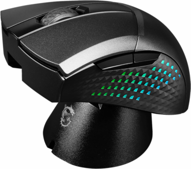 MSI MSI Lightweight Wireless Gaming Mouse  GM51 Gaming Mouse Black 2.4GHz Wireless S12-4300080-C54 | Elektrika.lv