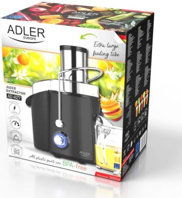 ADLER Adler | Juicer | AD 4127 | Type Juicer maker | Matt Black | 1000 W | Number of speeds 2 AD 4127
