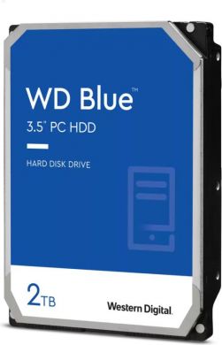 Western Digital HDD WESTERN DIGITAL Blue 2TB SATA 3.0 256 MB 7200 rpm 3,5" WD20EZBX WD20EZBX | Elektrika.lv