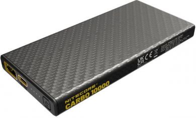 NITECORE POWER BANK 10000MAH/CARBO10000 NITECORE CARBO10000 | Elektrika.lv