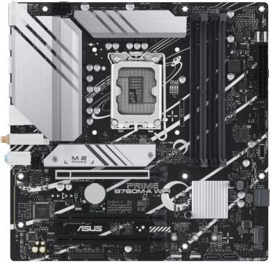 Asus Mainboard ASUS Intel B760 Express LGA1700 Micro-ATX Memory DDR5 Memory slots 4 3xPCI-Express 4.0 16x 2xM.2 2xHDMI 1xDisplayPort 4xUSB 2.0 2xUSB 3.2 1xPS/2 1xRJ45 3xAudio port PRIMEB760M-AWIFI PRIMEB760M-AWIFI | Elektrika.lv