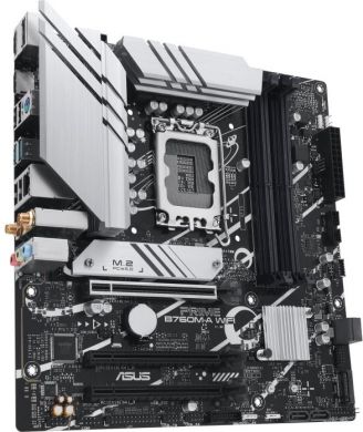 Asus Mainboard ASUS Intel B760 Express LGA1700 Micro-ATX Memory DDR5 Memory slots 4 3xPCI-Express 4.0 16x 2xM.2 2xHDMI 1xDisplayPort 4xUSB 2.0 2xUSB 3.2 1xPS/2 1xRJ45 3xAudio port PRIMEB760M-AWIFI PRIMEB760M-AWIFI | Elektrika.lv