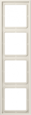 Jung 4-gang frame, beige, LS990 LS984W | Elektrika.lv