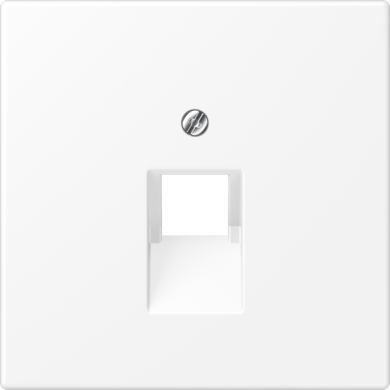 Jung Nosegplāksne IAE/UAE ligzdai, 1xRJ45, balta matēta, LS LS969-1UAWWM | Elektrika.lv