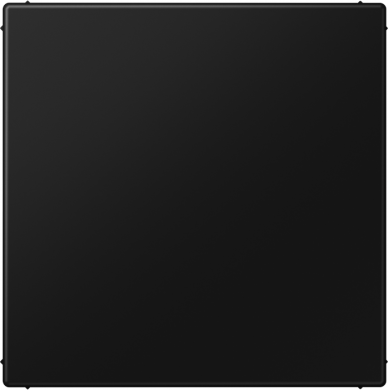 Jung Blank cover plate, matt black, LS LS994BSWM | Elektrika.lv