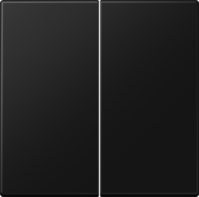 Jung 2-кл. клавиша, матовый черный, LS LS995SWM | Elektrika.lv