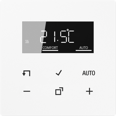 Jung Room thermostat display, JUNG HOME, LS, white BTLS1791WW | Elektrika.lv
