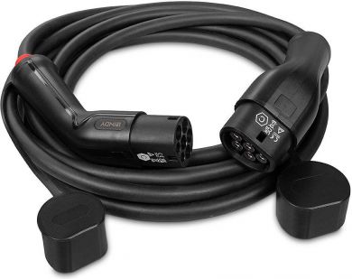Lindy Charging cable EV-CHARGING, Type 2, 22kW, 32A, 3 phase, 7m 30113 | Elektrika.lv