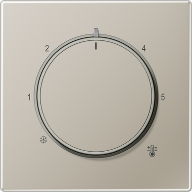 Jung Metāla centrālplate termostatam, nerūsējošais tērauds, LS ES1749 | Elektrika.lv