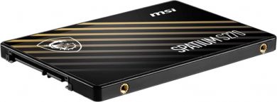 MSI SSD MSI SPATIUM S270 480GB SATA 3D NAND Write speed 450 MBytes/sec Read speed 500 MBytes/sec 2,5" TBW 250 TB MTBF 2000000 hours S78-440E350-P83 S78-440E350-P83 | Elektrika.lv