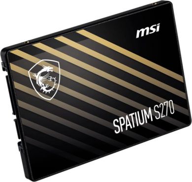 MSI SSD MSI SPATIUM S270 480GB SATA 3D NAND Write speed 450 MBytes/sec Read speed 500 MBytes/sec 2,5" TBW 250 TB MTBF 2000000 hours S78-440E350-P83 S78-440E350-P83 | Elektrika.lv