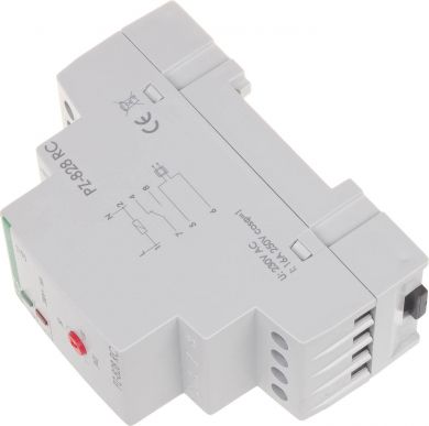 F&F Fluid level control relay, 16A, 1xNO/NC, 1xPZ PZ-828 RC | Elektrika.lv