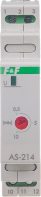 F&F Автоматический выключатель для лестничных клеток 24V, 16A, монтируется на DIN-рейку, AS-214 AS-214 | Elektrika.lv