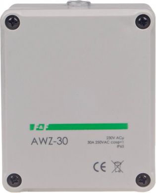 F&F Light dependent relay I=30A, hermetic with internal terminal IP65 AWZ-30 | Elektrika.lv