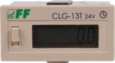 F&F Working time meter CLG-13T 24 V CLG-13T-24V | Elektrika.lv