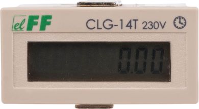 F&F Working time meter CLG-14T 230V AC/DC CLG-14T | Elektrika.lv
