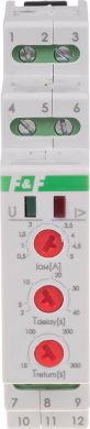 F&F Power consumption limiter, 8A, 230 VAC, 0,5÷5A Operating threshold, 2÷40s Trigger delay, 15÷300s Power return time, OM-611 OM-611 | Elektrika.lv