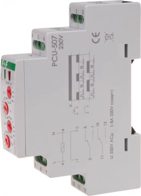 F&F Multifunctional timing relay PCU-507 PCU-507 | Elektrika.lv