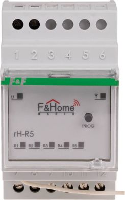 F&F Piecu kanālu relejs DIN sliede rH-R5 | Elektrika.lv