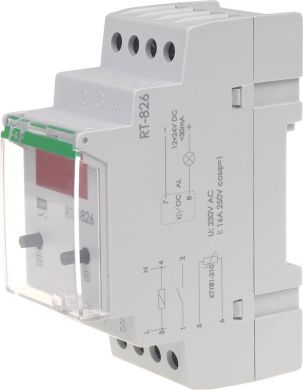 F&F RT-826 thermostat -25÷130°C, contact: 1Z, I=16A RT-826 | Elektrika.lv