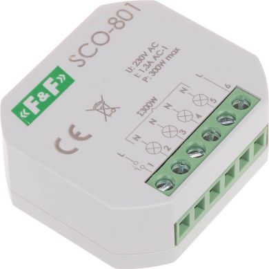 F&F SCO-801 Dimmers 350W 1,5A v/a SCO-801 | Elektrika.lv